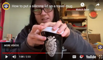 How to Put on a Travel Lid [Video]