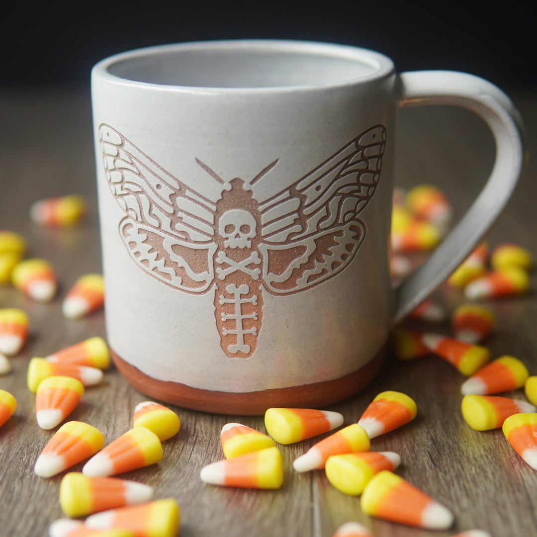 Deaths Head Hawkmoth Farmhouse Mug