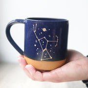 Orion Constellation Mug - space handmade pottery