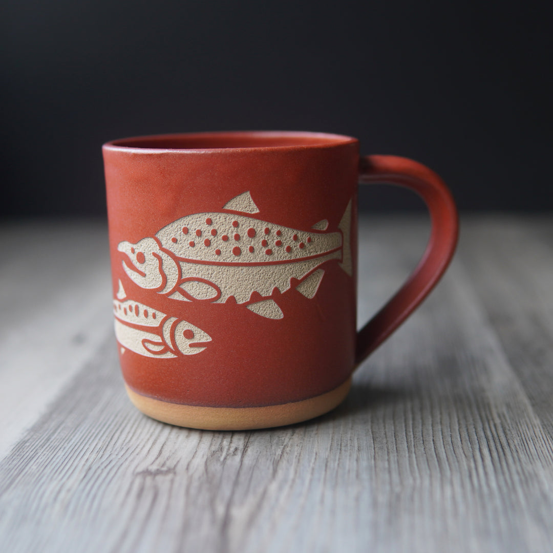 paprika red salmon mug