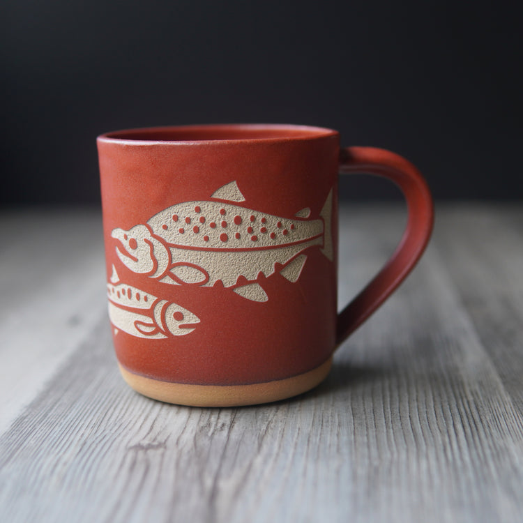 paprika red salmon mug