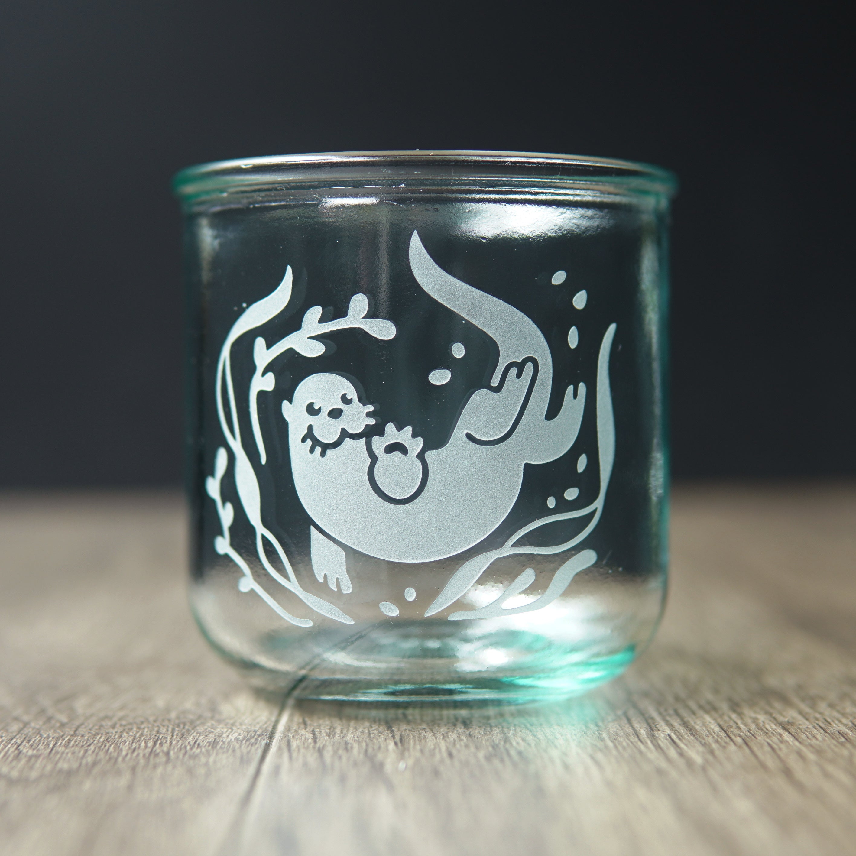 short otter glass