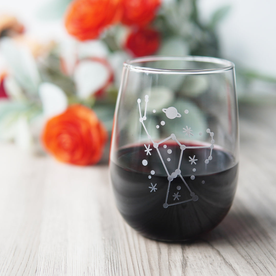 Orion Wine Glass - celestial star constellation