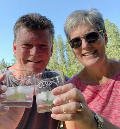 Customer Story: Camp Shannon glasses for a Cabin Upgrade