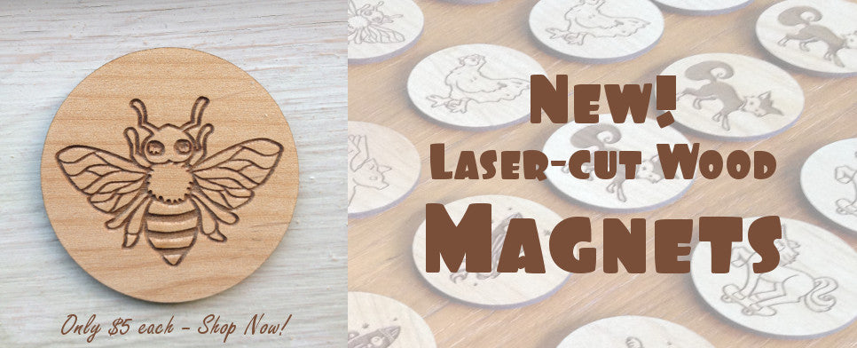 Product of the Week: Wooden Magnets