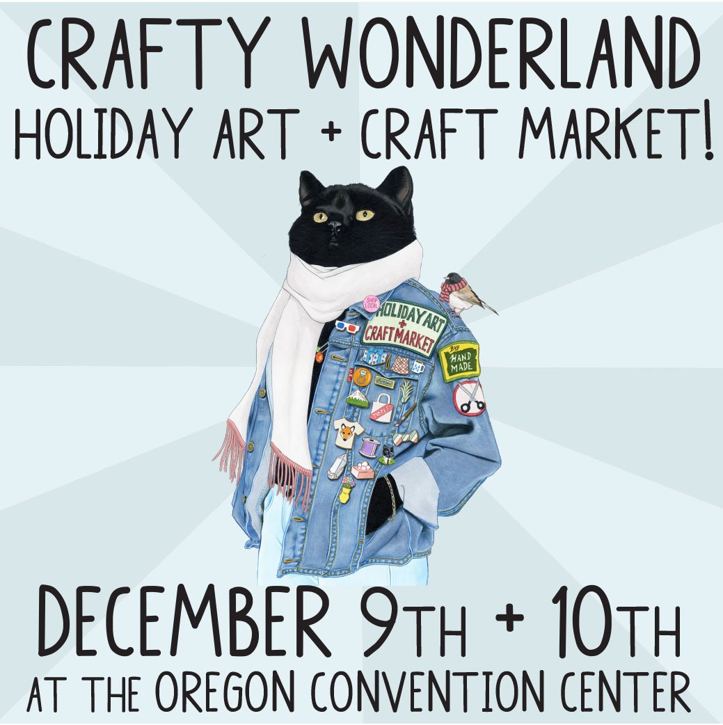 Shop in Portland at Crafty Wonderland This Weekend