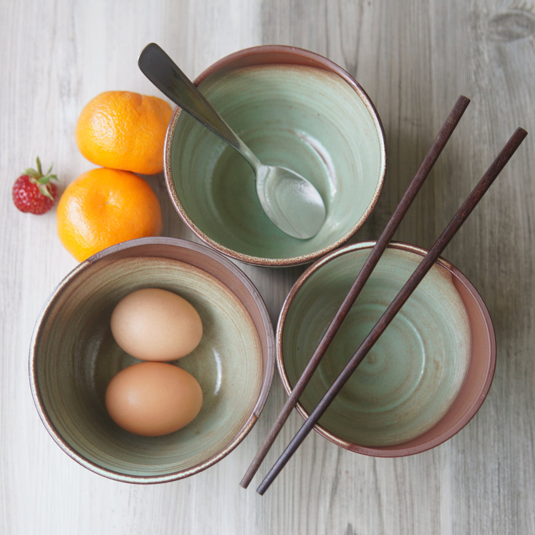 Crow Bowl, Medium Farmhouse Style Handmade Pottery