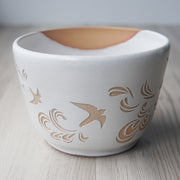 Bird Bowl, Medium Farmhouse Style Handmade Pottery