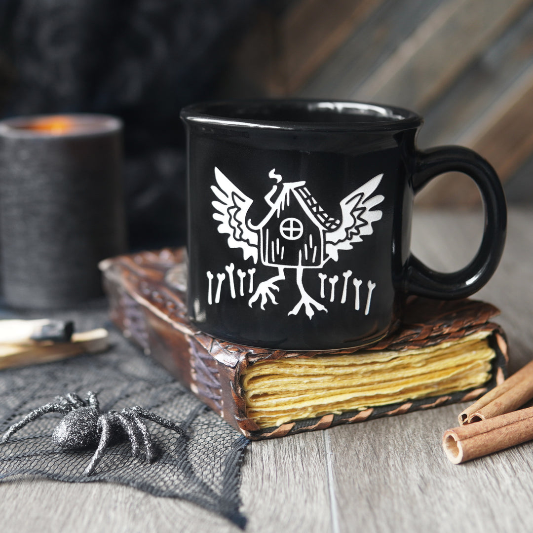 Baba Yaga Camp Mug - made in USA ceramic
