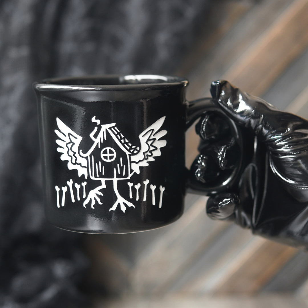 Baba Yaga Camp Mug - made in USA ceramic