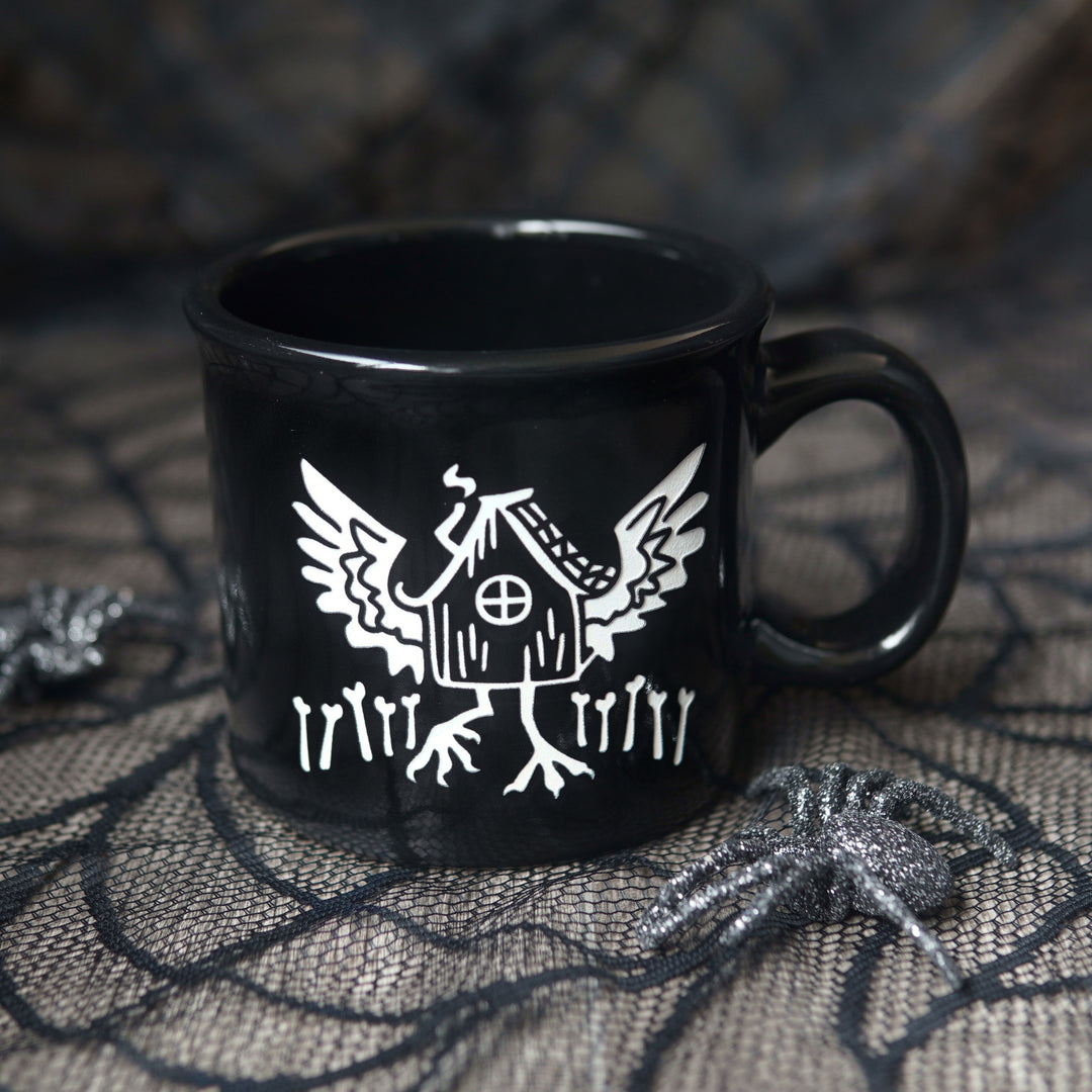 Baba Yaga Camp Mug - made in USA ceramic