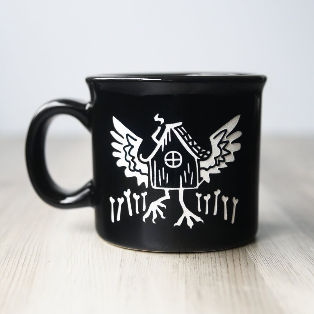 Baba Yaga Camp Mug - made in USA ceramic