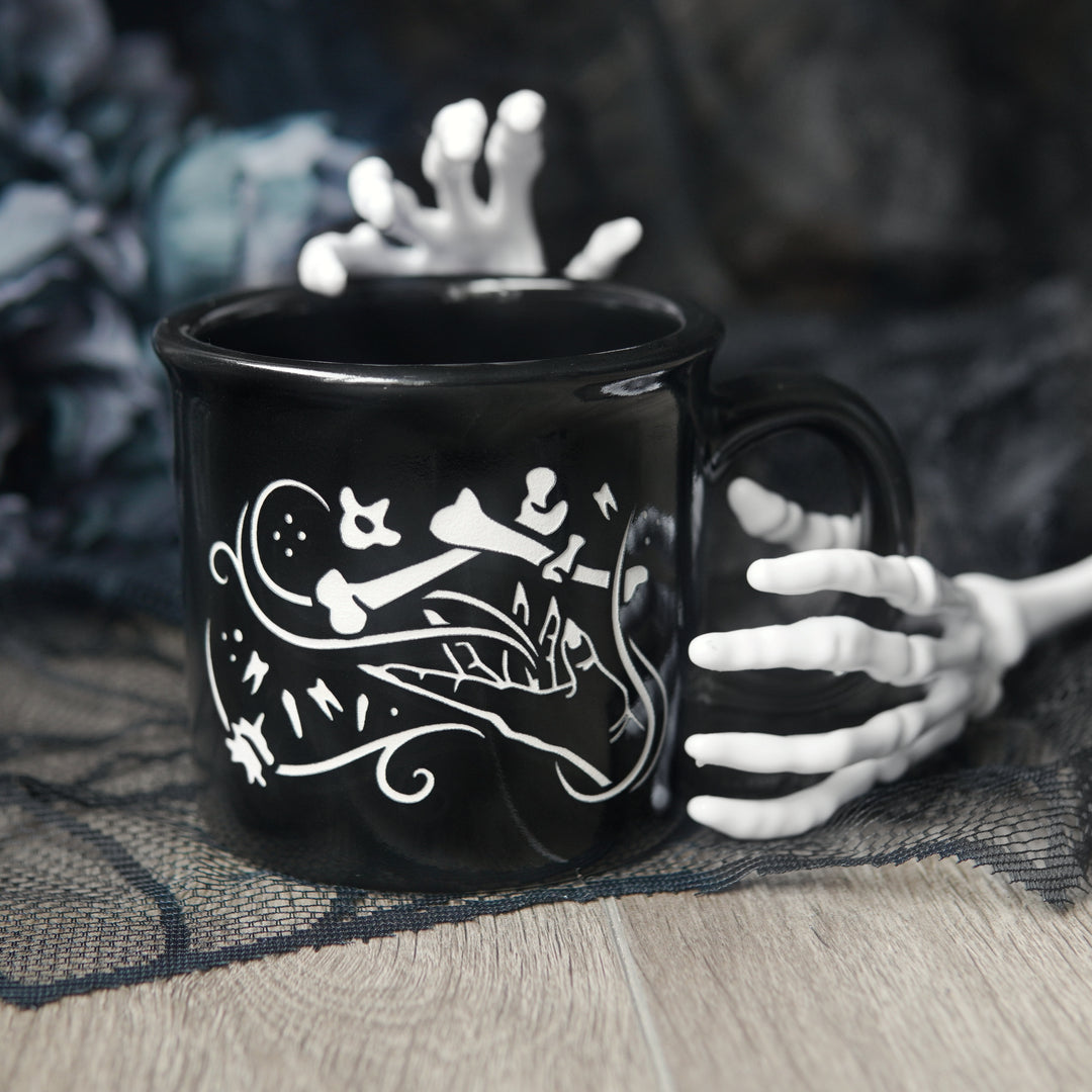 Necromancer Camp Mug - Bone Witch/Knight