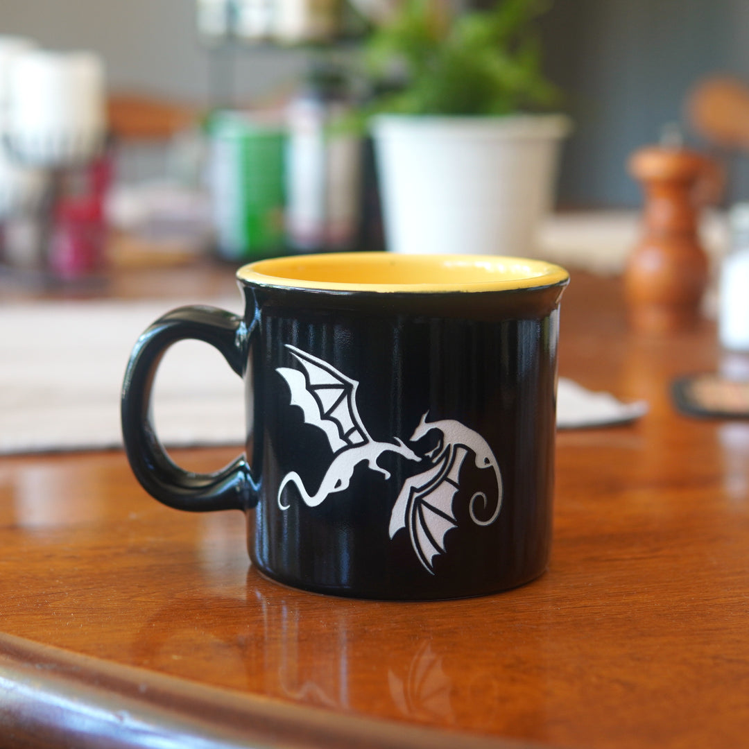 Dragon Camp Mug - made in USA ceramic