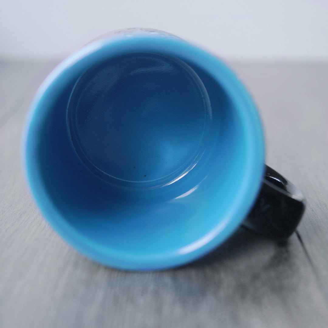 Custom Camp Mug, Engraved-to-Order USA Pottery - Dishwasher-Safe, Microwave-Safe