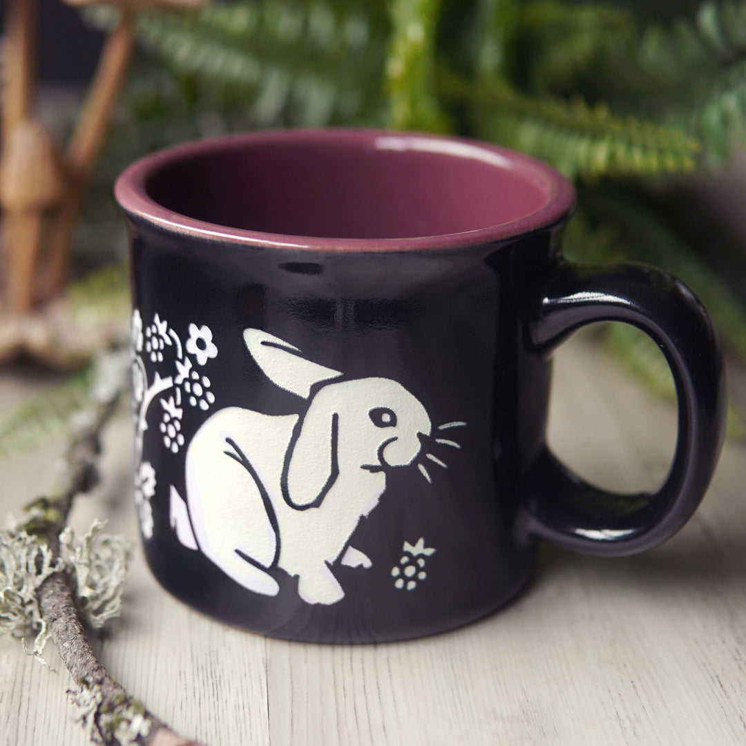 Rabbit Camp Mug - Dishwasher-Safe, Microwave-Safe
