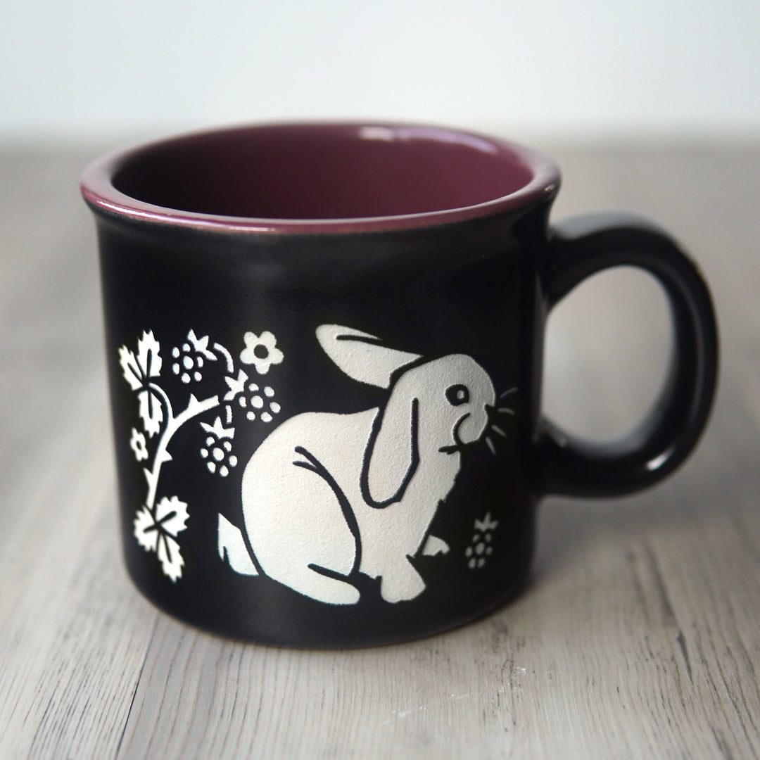 Rabbit Camp Mug - Dishwasher-Safe, Microwave-Safe