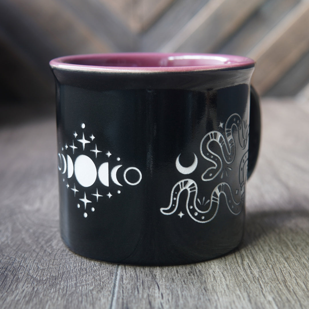 Snake Camp Mug - made in USA ceramic