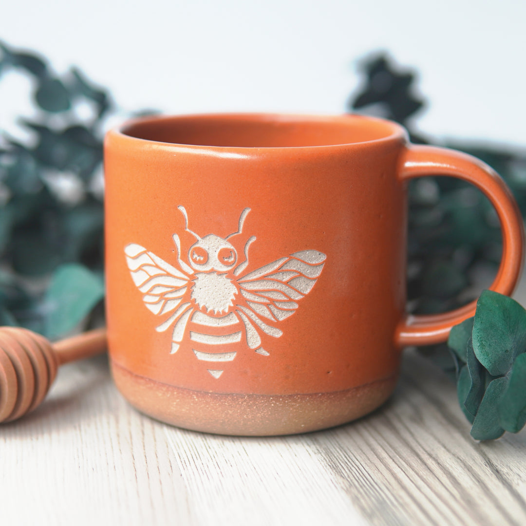 Custom Forest Mug, Handmade Pottery Made-to-Order