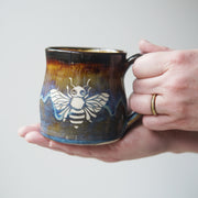 Honey Bee Mug - Hearth Collection Handmade Pottery