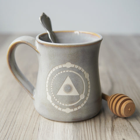 Meditation Mug - Hearth Collection Handmade Pottery