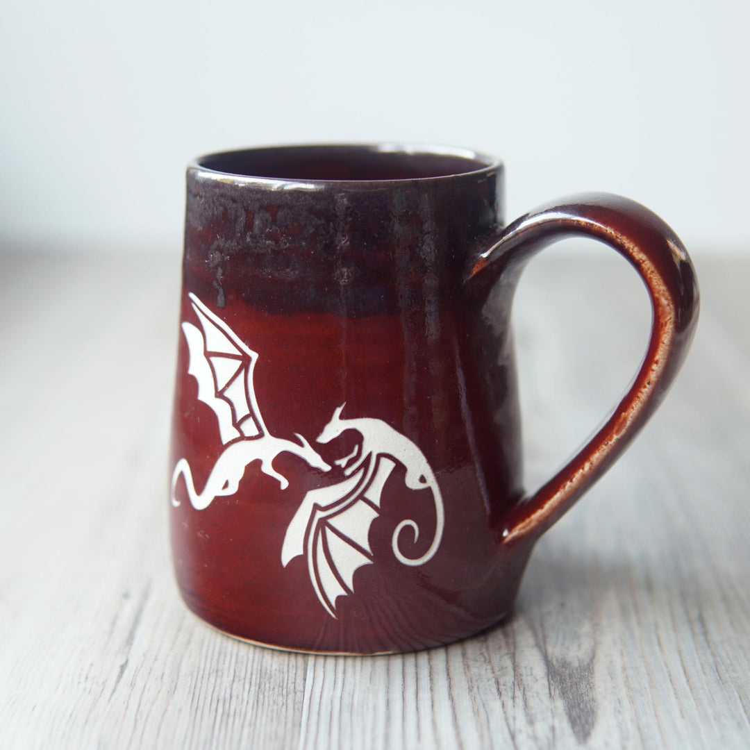 Dragons Mug - Hearth Collection Handmade Pottery