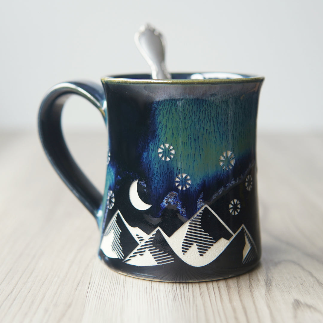 Day + Night Mug - Hearth Collection Handmade Pottery