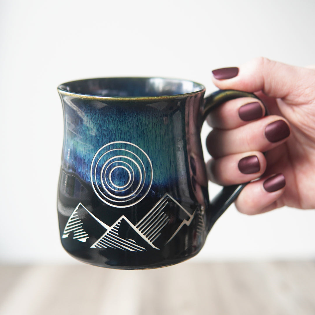 Day + Night Mug - Hearth Collection Handmade Pottery