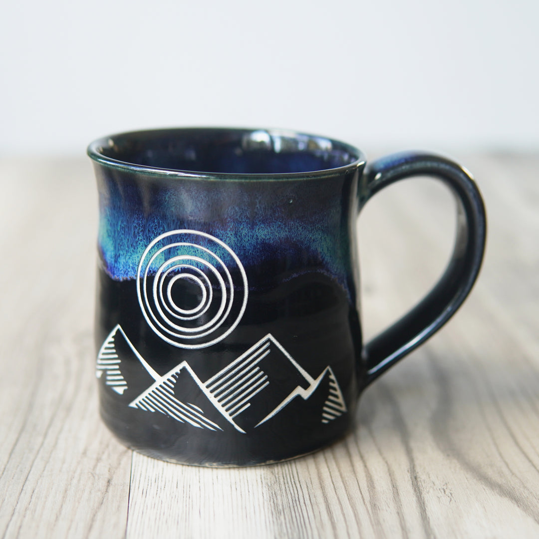 Day + Night Mug - Hearth Collection Handmade Pottery