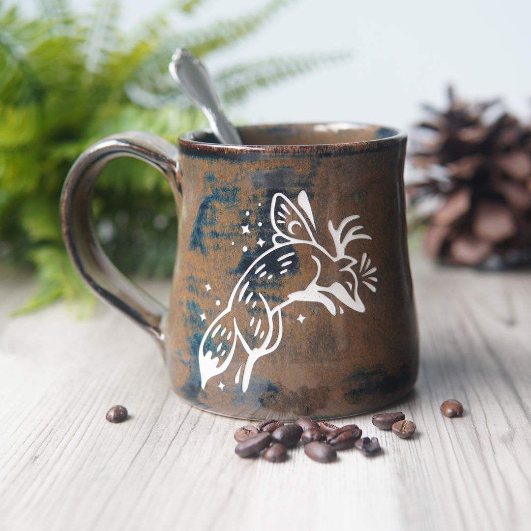 Fox Fairy Mug - Hearth Collection Handmade Pottery