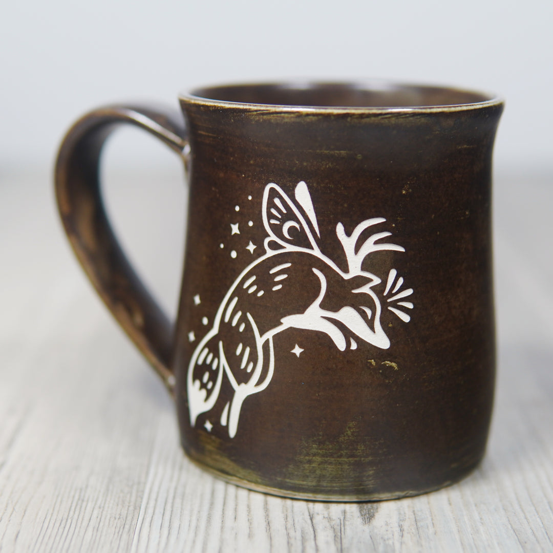 Fox Fairy Mug - Hearth Collection Handmade Pottery