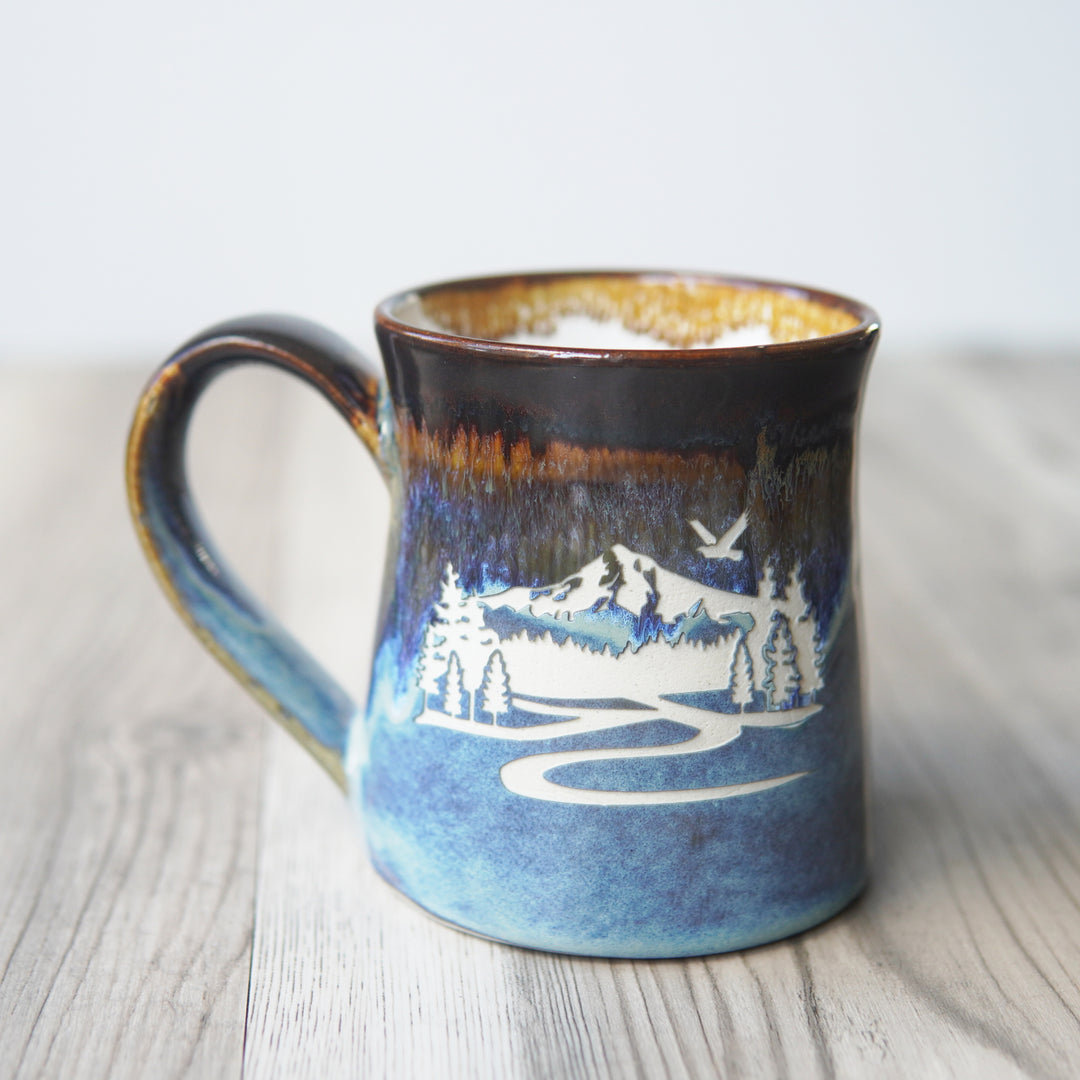 Mountain Mug - Hearth Collection Handmade Pottery