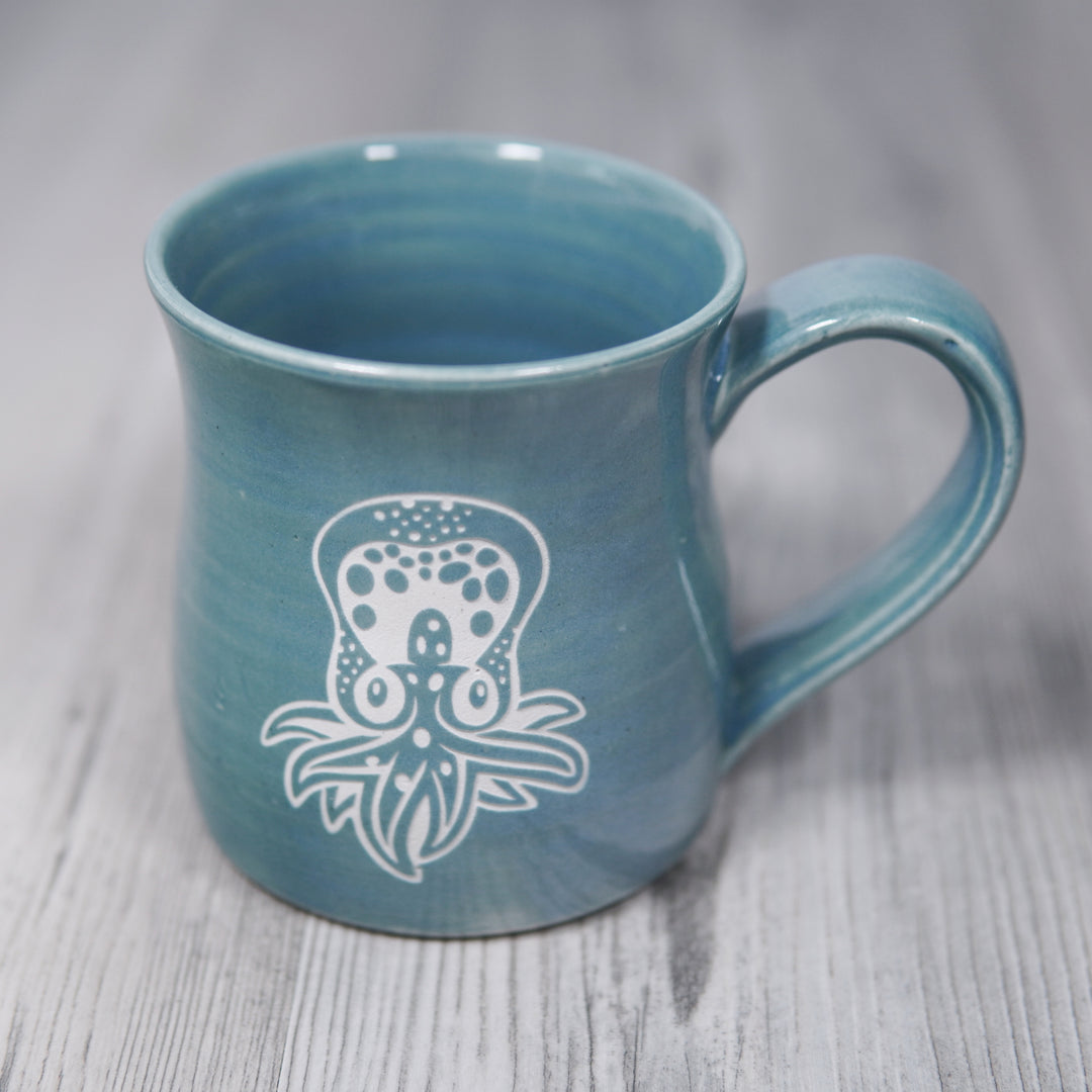 Baby Octopus Mug - Hearth Collection Handmade Pottery