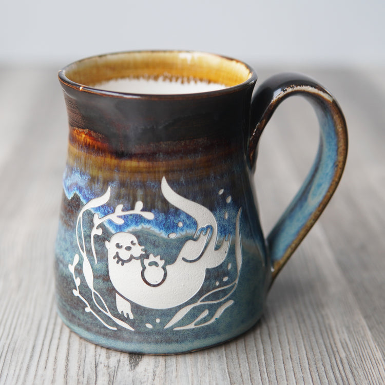 otter mug in "coastline" colorway