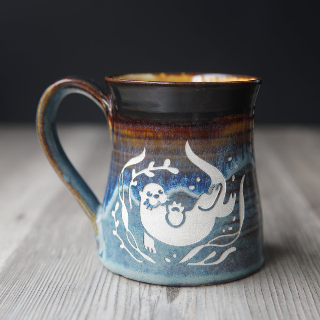 otter mug in "coastline" colorway