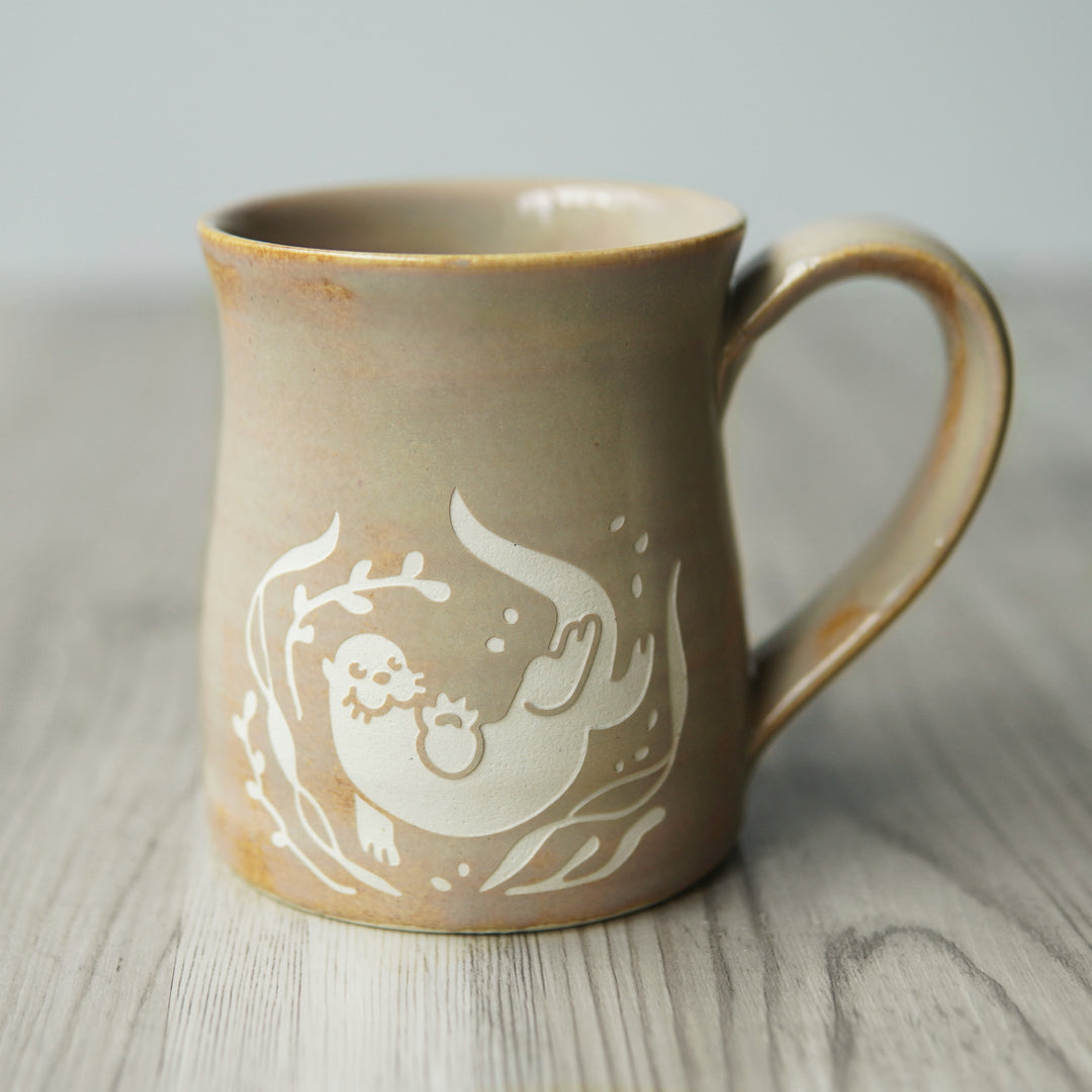 River Otter Mug - Hearth Collection Handmade Pottery