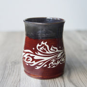 Phoenix Mug - Hearth Collection Handmade Pottery