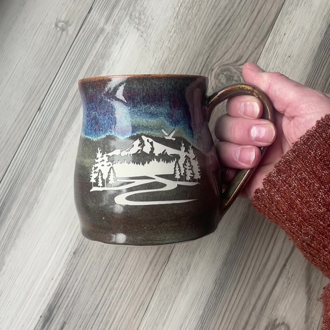 Mountain Mug - Hearth Collection Handmade Pottery