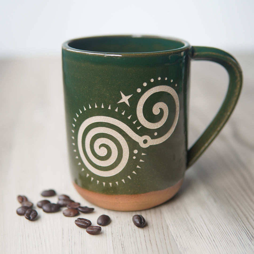 Deep Breath Meditation Mug + Bookmark