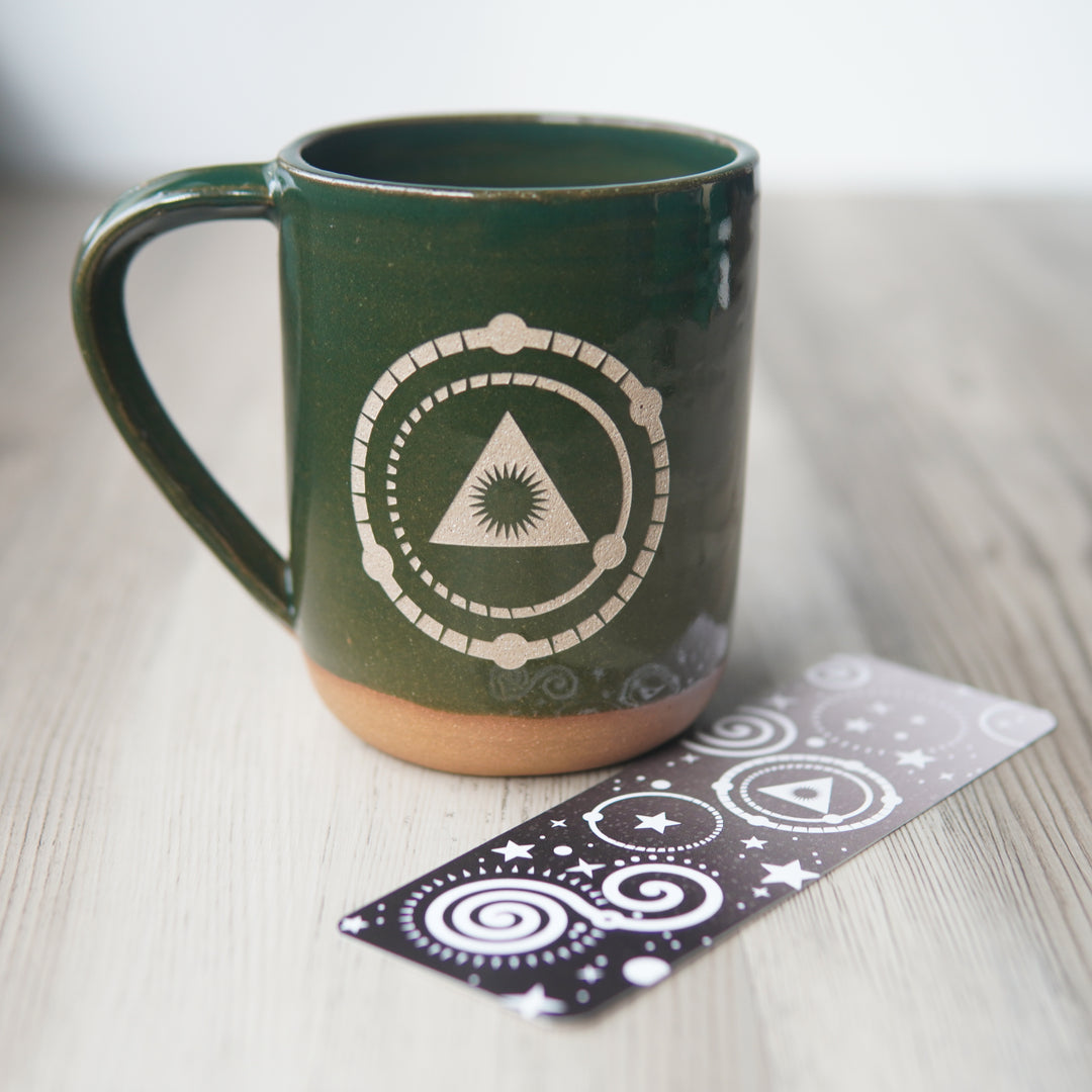 Deep Breath Meditation Mug + Bookmark