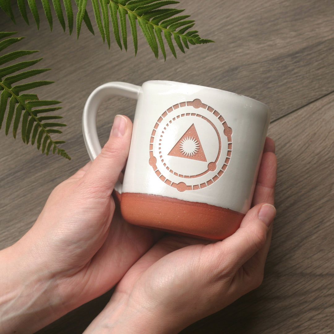 Deep Breath Meditation Mug + Bookmark