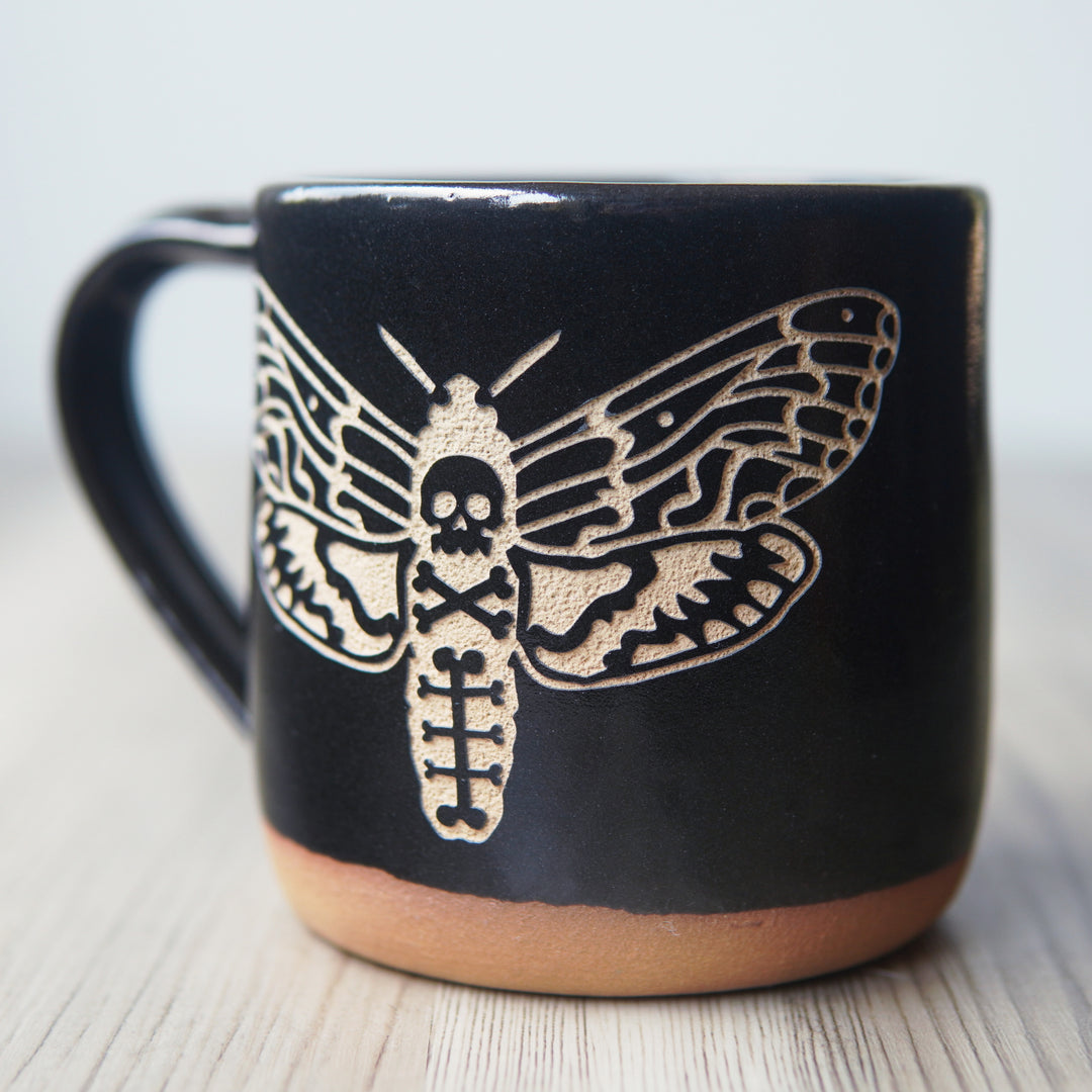 Deaths Head Hawkmoth Farmhouse Mug