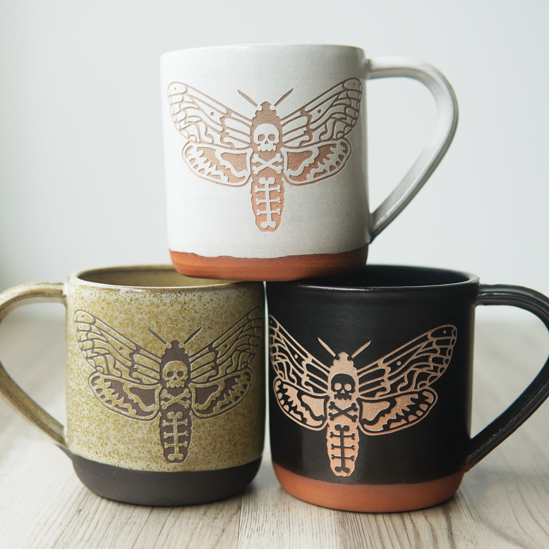 Deaths Head Hawkmoth Farmhouse Mug