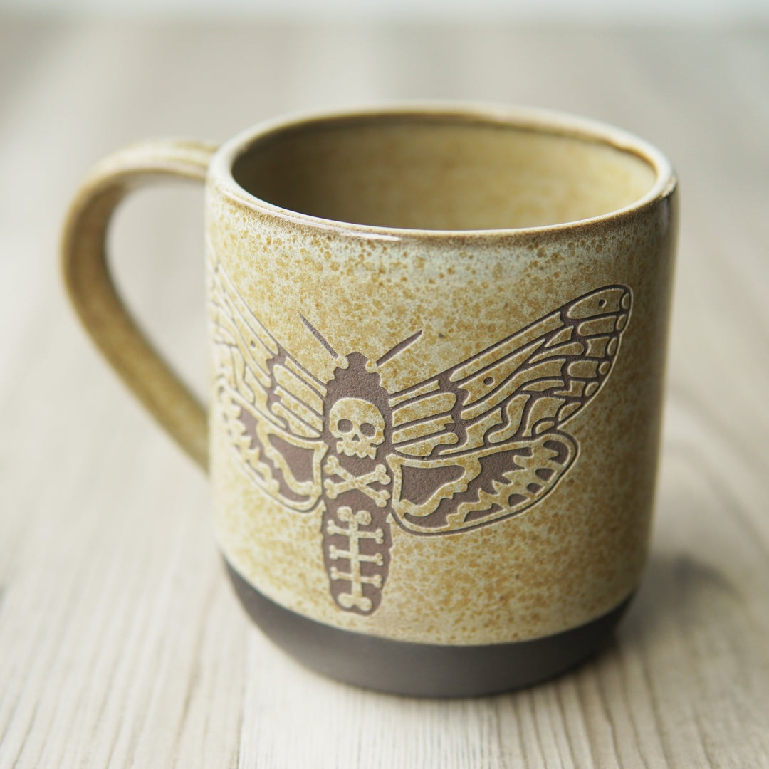 Deaths Head Hawkmoth Farmhouse Mug