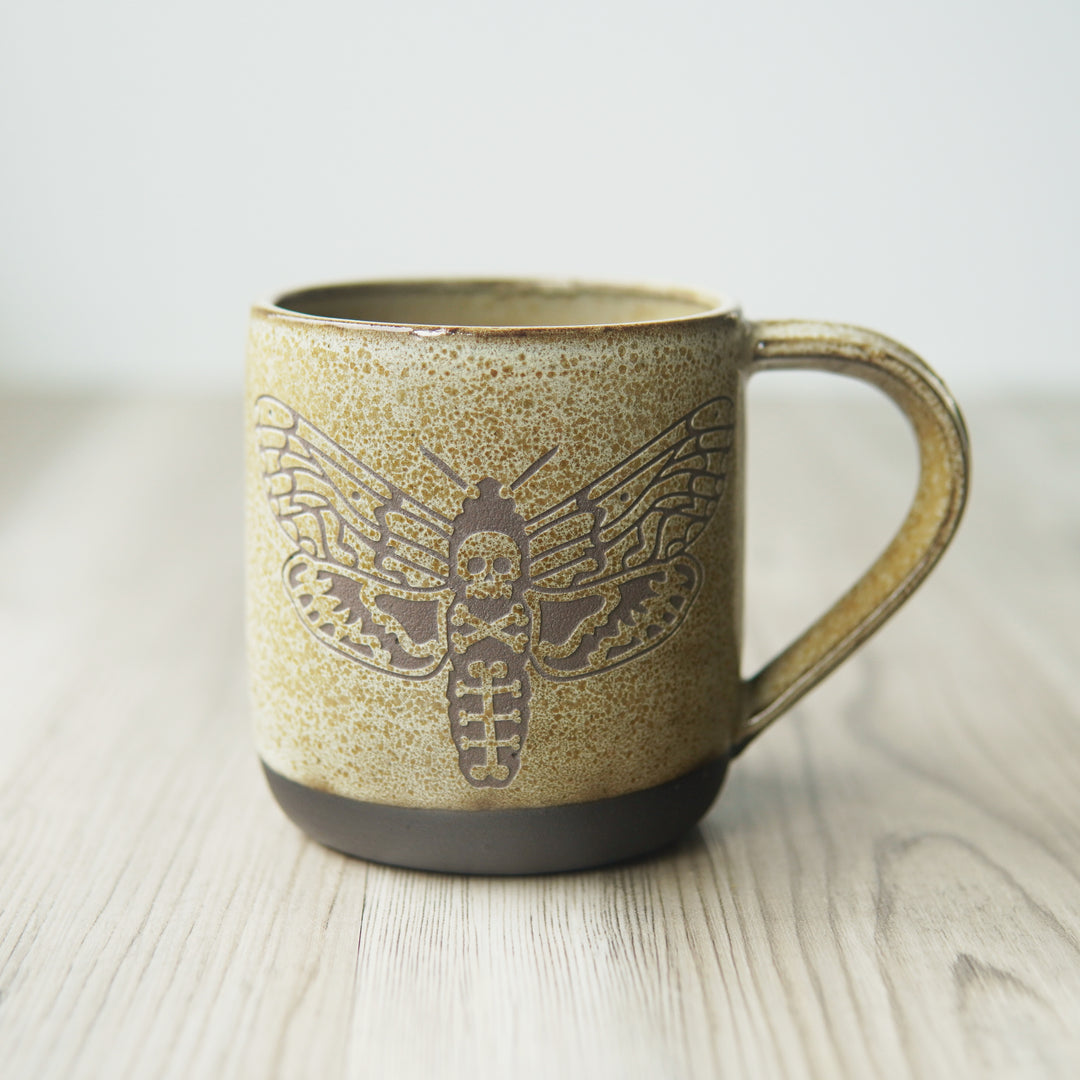 Deaths Head Hawkmoth Farmhouse Mug