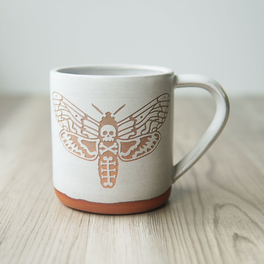 Deaths Head Hawkmoth Farmhouse Mug