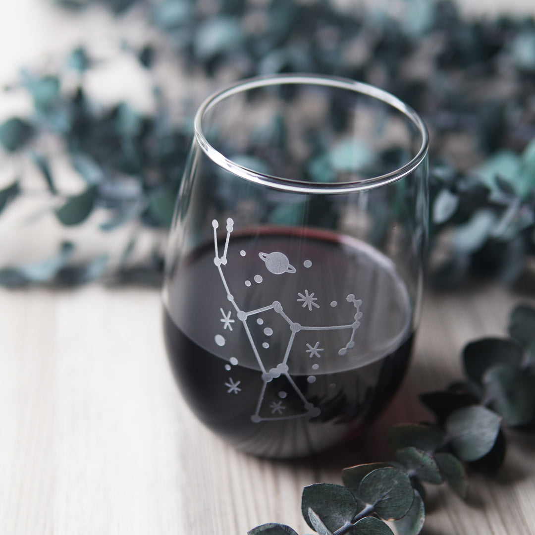 Orion Wine Glass - celestial star constellation