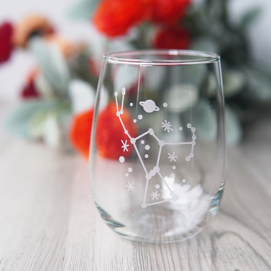 Orion Wine Glass - celestial star constellation