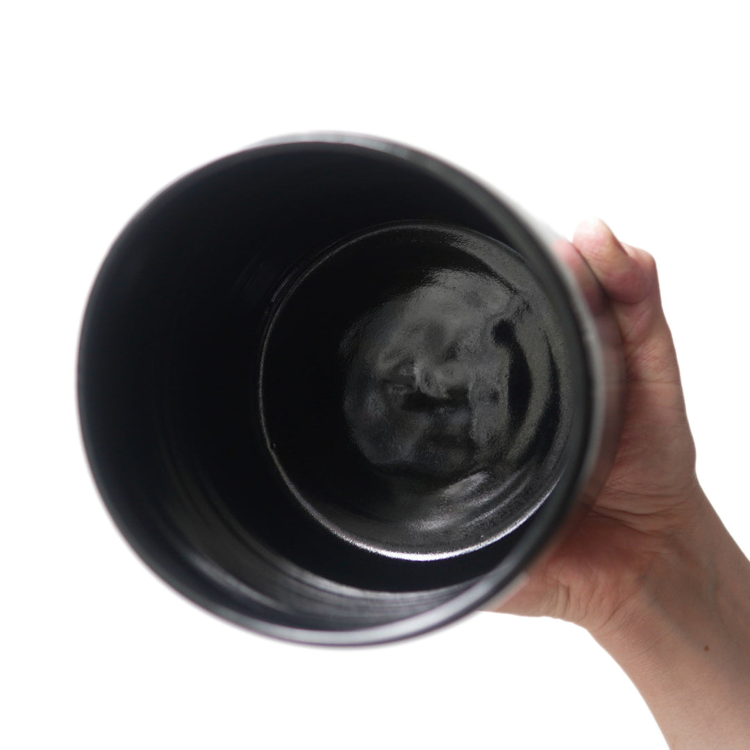 Stretching Cat Kitchen Utensil Holder - Gray