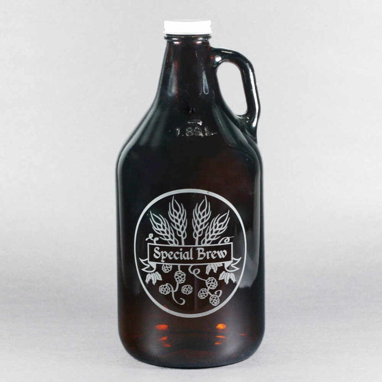 special brew homebrew beer growler